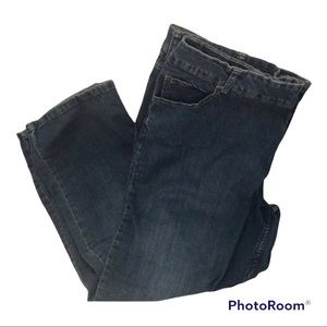 Riders by Lee dark wash jeans size 24 petite cotton/polyester/spandex EUC